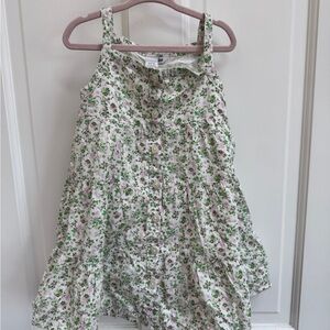 H&M 2T Girls Kids Floral Tank Top Dress